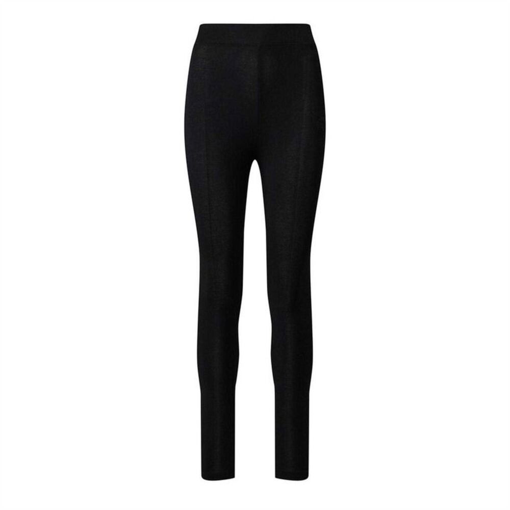 Gym King Womens/Ladies Embroidered Logo Leggings / Black